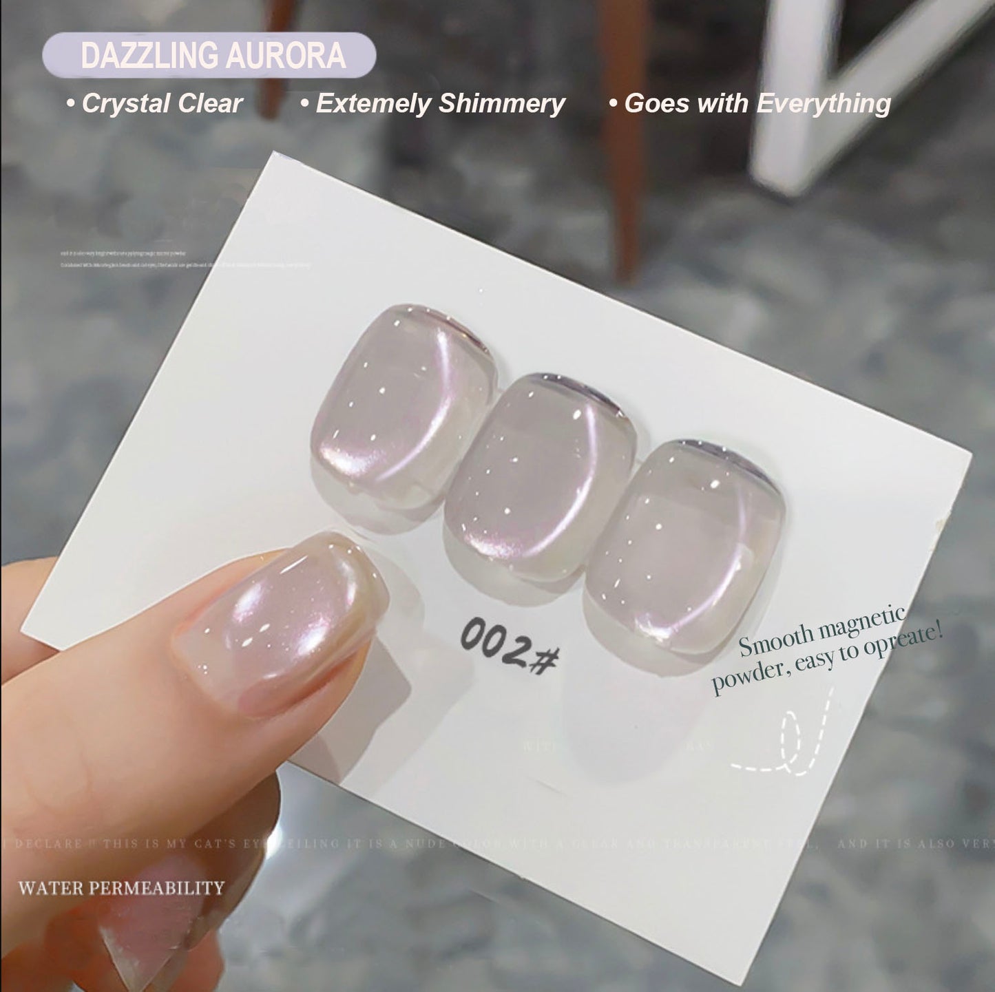 8pcs/lot Dazzing Aurora Cat Eye Nail Gel Polish Set