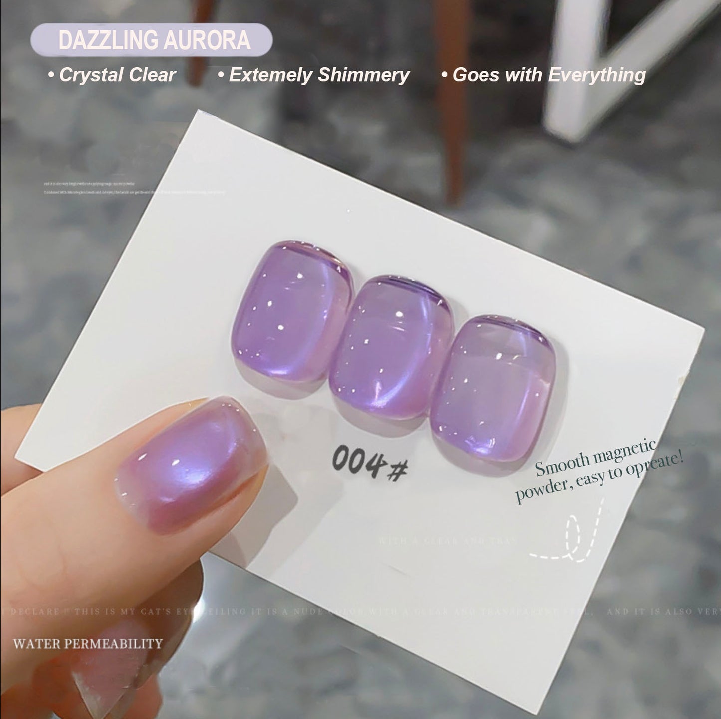 8pcs/lot Dazzing Aurora Cat Eye Nail Gel Polish Set