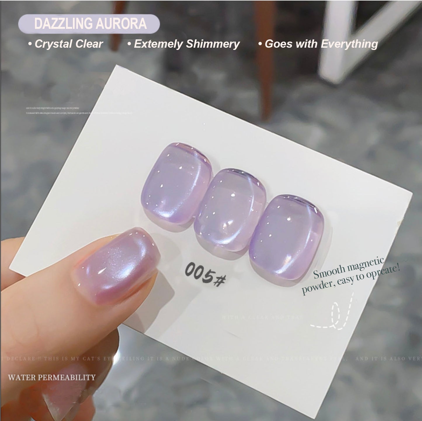 8pcs/lot Dazzing Aurora Cat Eye Nail Gel Polish Set