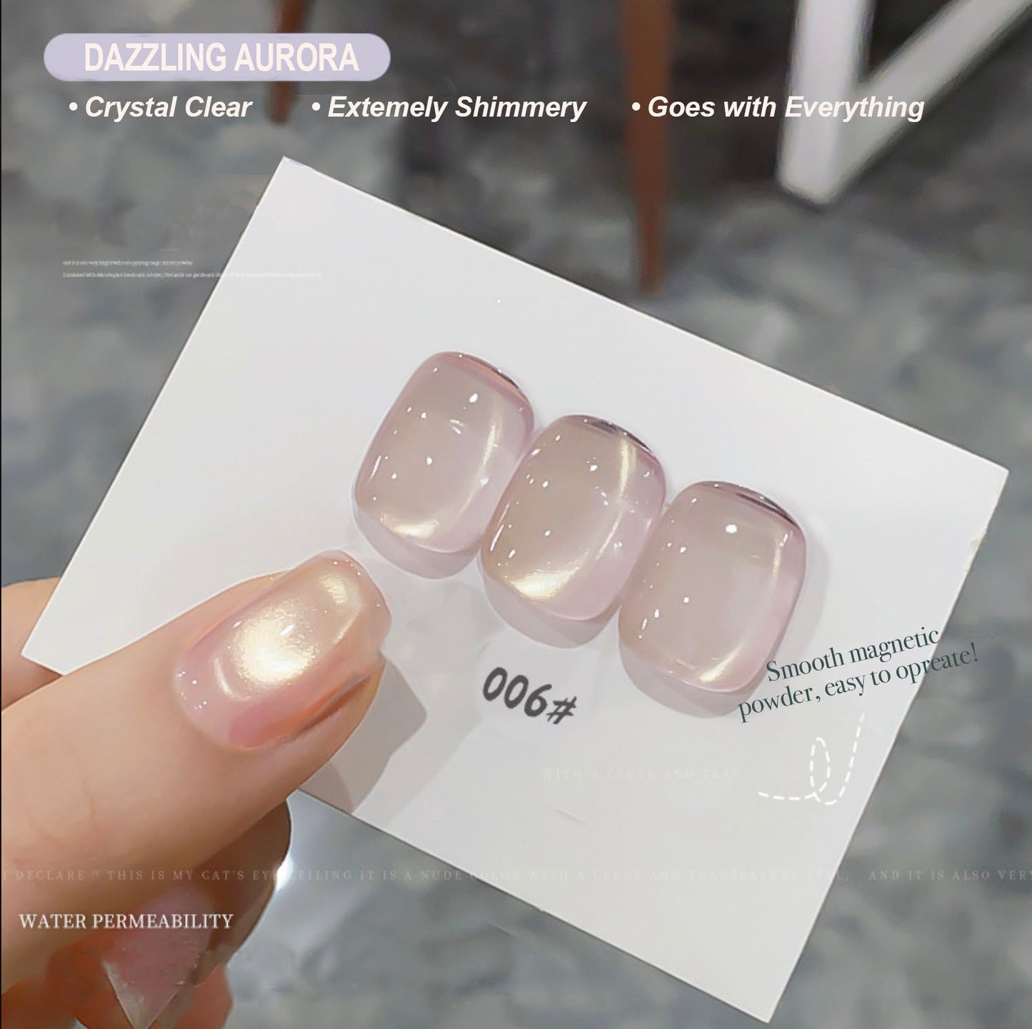 8pcs/lot Dazzing Aurora Cat Eye Nail Gel Polish Set