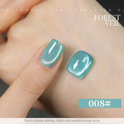 10pcs/lot Forest Veil Cat Eye Nail Gel Polish Set