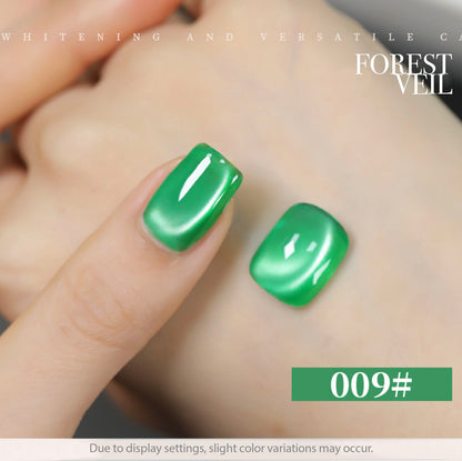 10pcs/lot Forest Veil Cat Eye Nail Gel Polish Set