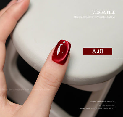 36pcs/lot Summer Set Cat Eye Nail Gel Polish Set