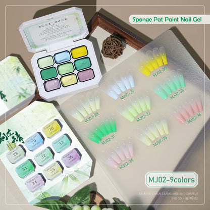9 In 1 Pat Painting Gel Nail No-wash oil painting gel Color Painting Liner Nail Art Used For Gradient Cover Edge
