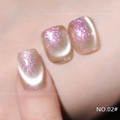 36pcs/lot Spring Set Cat Eye Nail Gel Polish Set