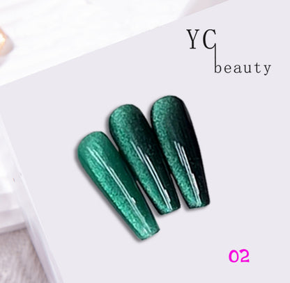 4pcs/lot RetroLight Cat Eye Nail Polish Set