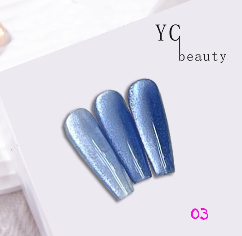 4pcs/lot RetroLight Cat Eye Nail Polish Set