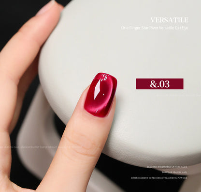 36pcs/lot Summer Set Cat Eye Nail Gel Polish Set