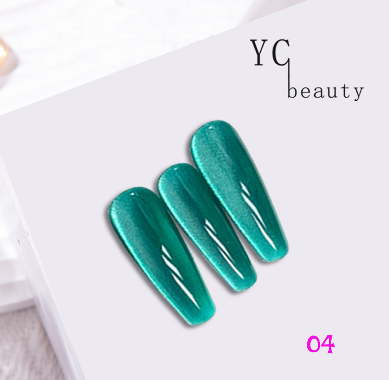 4pcs/lot RetroLight Cat Eye Nail Polish Set