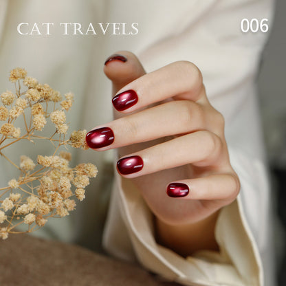24pcs/lot Cat Travel Set Cat Eye Nail Gel Polish Set