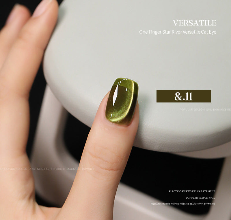 36pcs/lot Summer Set Cat Eye Nail Gel Polish Set