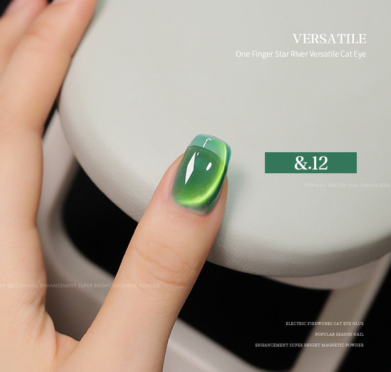 36pcs/lot Summer Set Cat Eye Nail Gel Polish Set