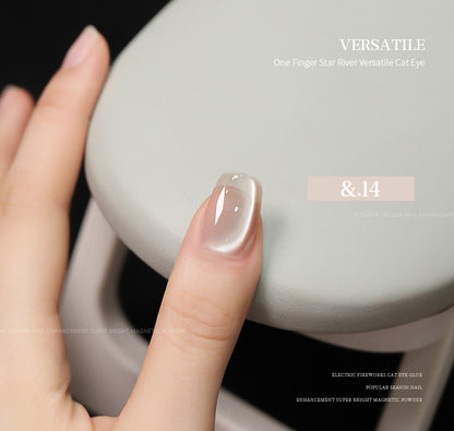 36pcs/lot Summer Set Cat Eye Nail Gel Polish Set