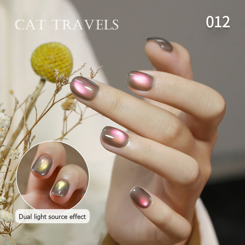 24pcs/lot Cat Travel Set Cat Eye Nail Gel Polish Set
