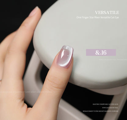 36pcs/lot Summer Set Cat Eye Nail Gel Polish Set