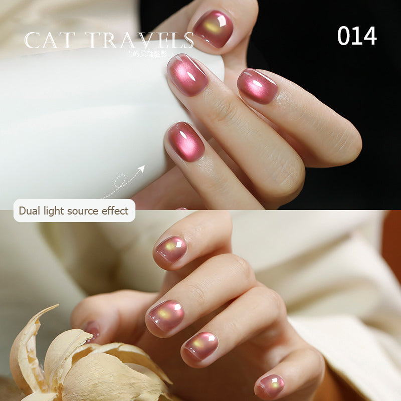 24pcs/lot Cat Travel Set Cat Eye Nail Gel Polish Set