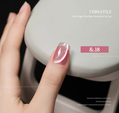 36pcs/lot Summer Set Cat Eye Nail Gel Polish Set