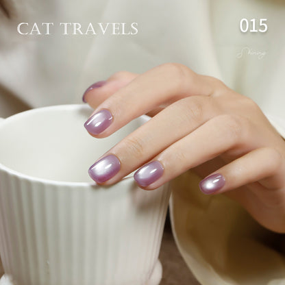 24pcs/lot Cat Travel Set Cat Eye Nail Gel Polish Set