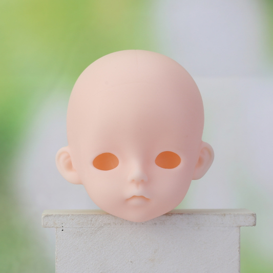 20pcs Soft Plastic Practice Makeup DIY Doll Head For 11" Doll Head For 1/6 Doll