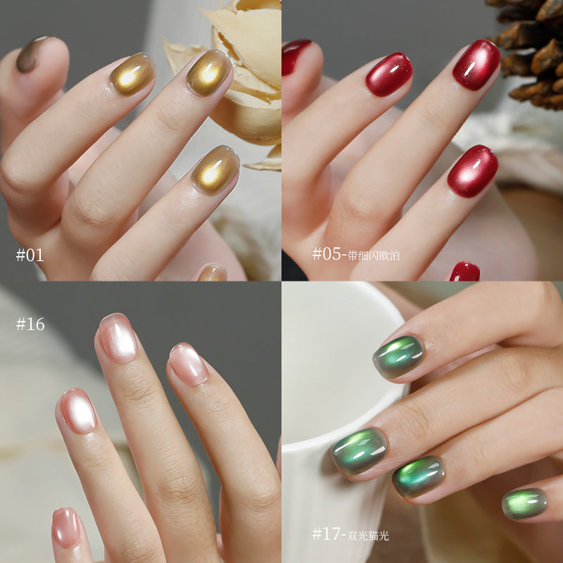 24pcs/lot Cat Travel Set Cat Eye Nail Gel Polish Set