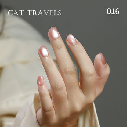 24pcs/lot Cat Travel Set Cat Eye Nail Gel Polish Set