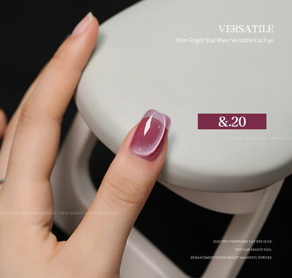 36pcs/lot Summer Set Cat Eye Nail Gel Polish Set