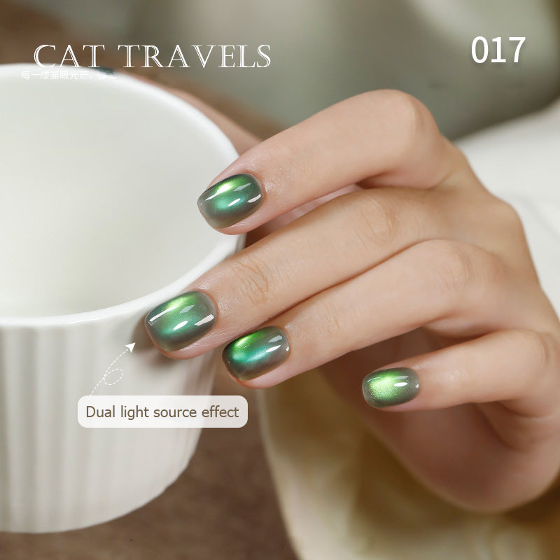 24pcs/lot Cat Travel Set Cat Eye Nail Gel Polish Set