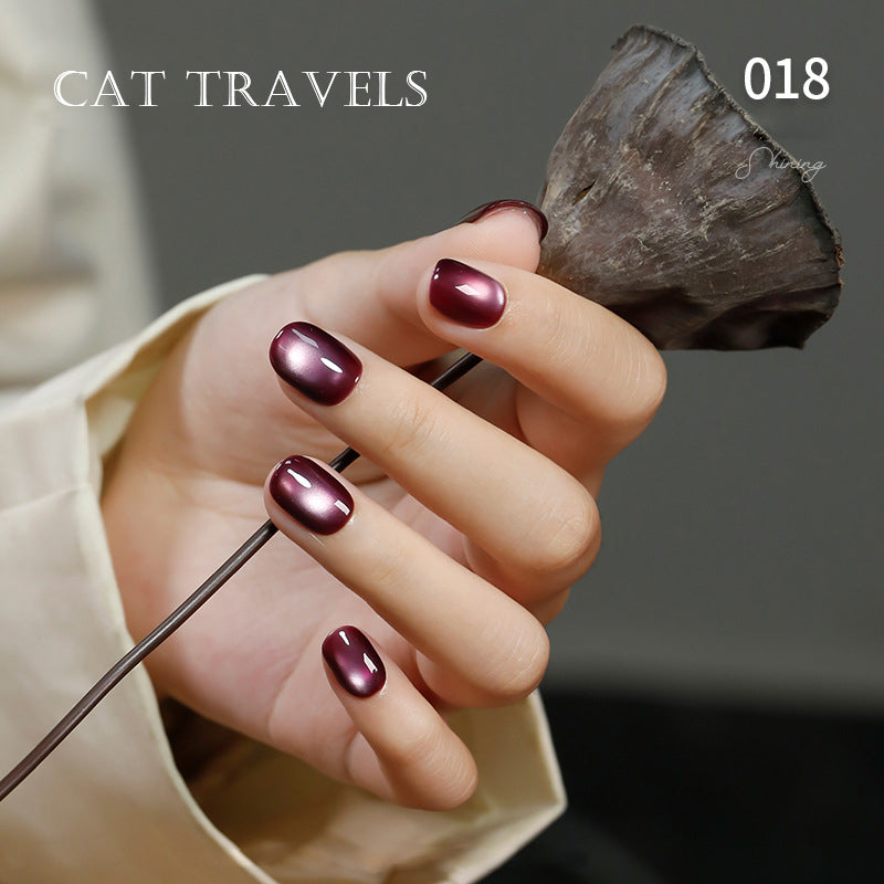 24pcs/lot Cat Travel Set Cat Eye Nail Gel Polish Set