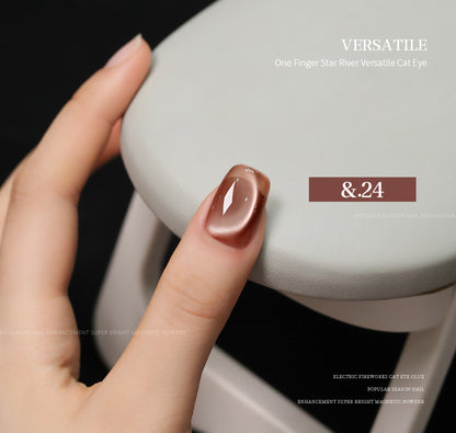 36pcs/lot Summer Set Cat Eye Nail Gel Polish Set