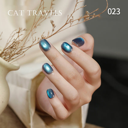 24pcs/lot Cat Travel Set Cat Eye Nail Gel Polish Set