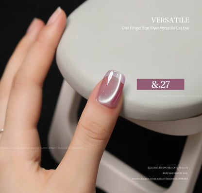 36pcs/lot Summer Set Cat Eye Nail Gel Polish Set