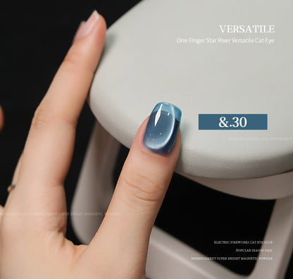 36pcs/lot Summer Set Cat Eye Nail Gel Polish Set