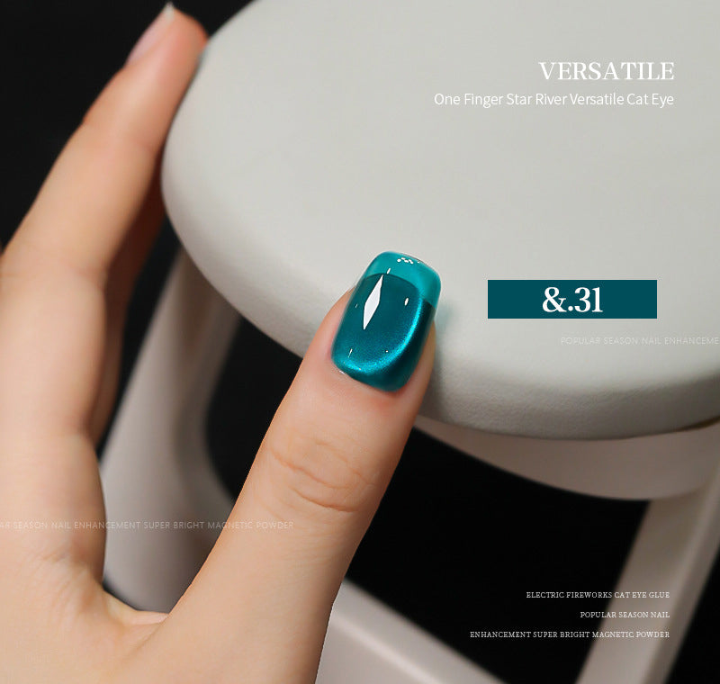 36pcs/lot Summer Set Cat Eye Nail Gel Polish Set