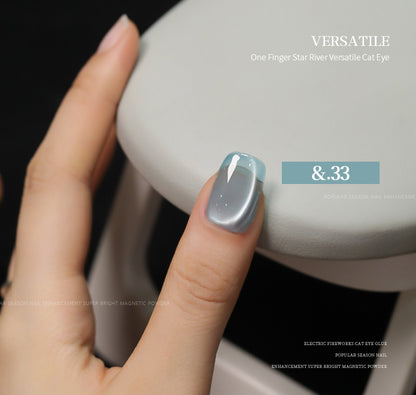 36pcs/lot Summer Set Cat Eye Nail Gel Polish Set