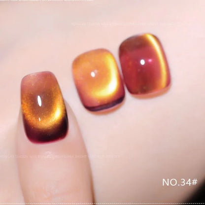 36pcs/lot Spring Set Cat Eye Nail Gel Polish Set