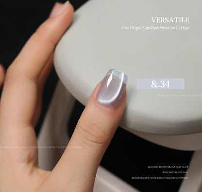 36pcs/lot Summer Set Cat Eye Nail Gel Polish Set