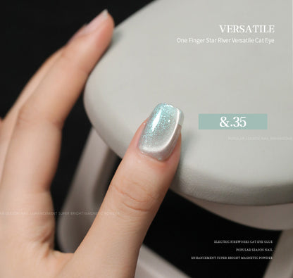 36pcs/lot Summer Set Cat Eye Nail Gel Polish Set