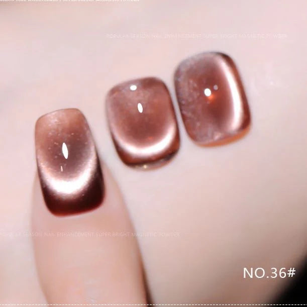 36pcs/lot Spring Set Cat Eye Nail Gel Polish Set