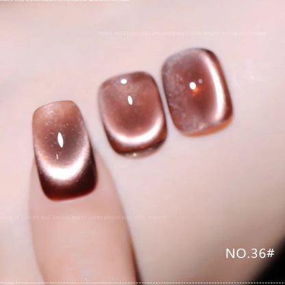 36pcs/lot Spring Set Cat Eye Nail Gel Polish Set