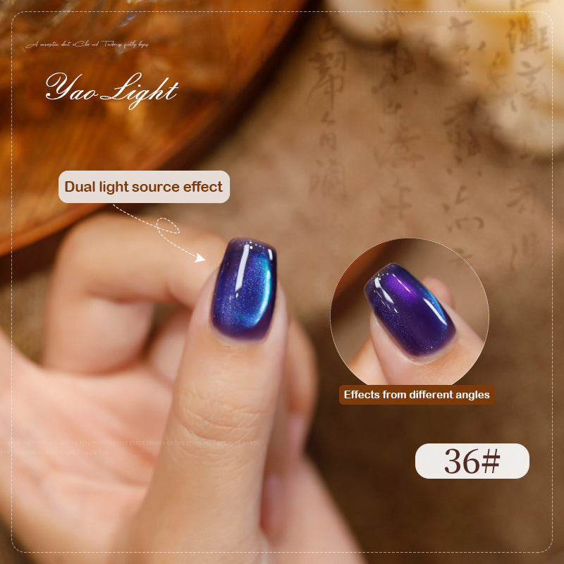 36pcs/lot Yao Light Set Cat Eye Nail Gel Polish Set
