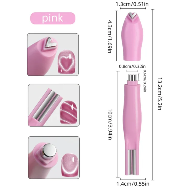 Multi Functional Nail Art Magnet Nail Enhancement Tool